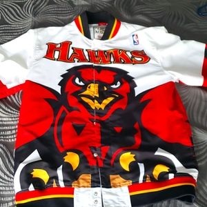 Mitchell and ness Atlanta Hawks shoot around jkt